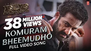 full video komuram bheemudo telugu rrr ntr ram charan m m keeravaani ss rajamouli