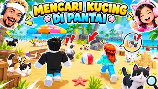 PAPA DAN BABY JELLY MENCARI KUCING DI PANTAI 😮🥰😍 #roblox #robloxindonesia #theletsplayfamily