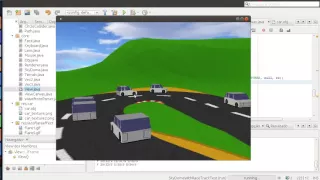 Java from scratch - 2D racing game AI 3D view test
