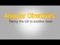Angular Directives Advanced Concepts Ionic Angular