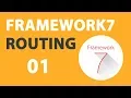 01 Framework7 V2 Router Tutorial Basics with