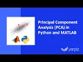 Principal Component Analysis PCA in Python and MATLAB