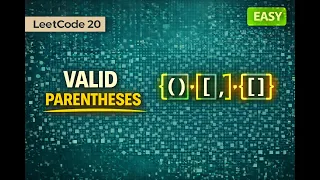 Valid Parentheses - Leetcode 20