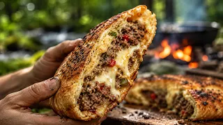 🤯 A BURGER INSIDE A PIE?! 🍔🥧🔥 Ultimate Cheeseburger