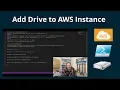AWS Add Drive With PowerShell