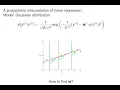 Machine Learning-Probabilistic view of Linear regression part 2