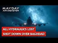 Cargo Plane Hit By Missile Over Baghdad 2003