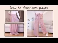 Download Lagu HOW TO ATLER OVERSIZED PANTS ~ Adjusting Waist \u0026 Hem