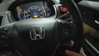 Honda CR-V CRV 2012-2017 TPMS Reset Tyre Pressure Reset