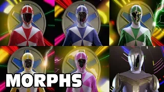 lightspeed rescue all ranger morphs power rangers official