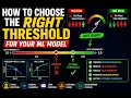 How To Choose The RIGHT Threshold For Your ML Model