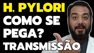 Como se pega H. pylori? Ela pode ser transmitida para outras pessoas? | Dr. Victor Proença