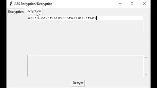 AES Python project