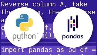 Reversed cumulative sum of a column in pandas DataFrame