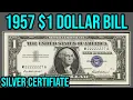 1957 1 Dollar Bill Silver Certificate Blue Seal Complete Guide - How Much Is It Worth And Why
