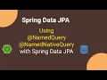 Spring Boot tutorials Spring boot full course - Using NamedQuery and NamedNativeQuery