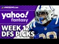 Yahoo Daily Fantasy Football Strategy Picks Week 12
