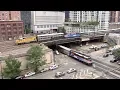 Chicago Metra Rush Hour Time Lapse