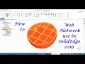 Web Network in SolidEdge Web Network Rib in SolidEdge SolidEdge Tutorial