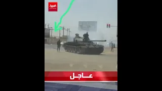 صور متداولة لانتشار دبابات الجيش السوداني في الخرطوم 