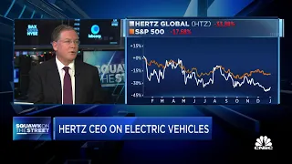 Hertz CEO Stephen Scherr EV rental demand is strong across all aspects of our business