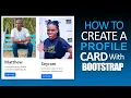 Responsive Cards with Bootstrap
