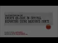 How to Generate QR Code in Crystal Reports using Barcode Fonts