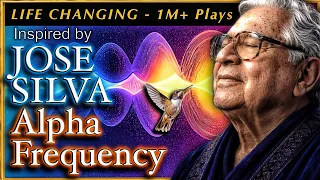 EXTENDED 6 HOURS - JOSE SILVA ALPHA FREQUENCY | Alpha Isochronic tones | 10Hz Alpha Waves 🌊 🍃