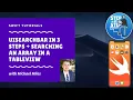 UISearchBar in 3 Steps Searching Arrays in a TableView - Swift 5