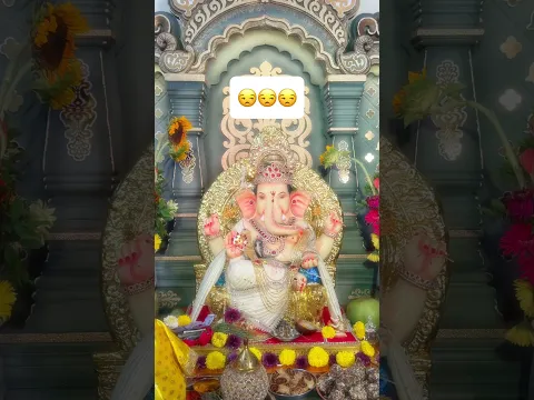 BAPPA KE SAATH MANDAVALI CHAL RAHI HAI #bappa #ganeshchaturthi #youtubeshorts #explore #shorts #yt