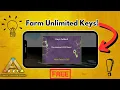 How to Farm Keys Fast in ARK Mobile Get Cryopods for Free in ARK Ultimate Survival Edition