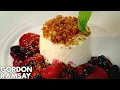 Lagu Vanilla Cheesecake with Berry Compote | Gordon Ramsay