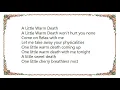 Cassandra Wilson - A Little Warm Death Lyrics