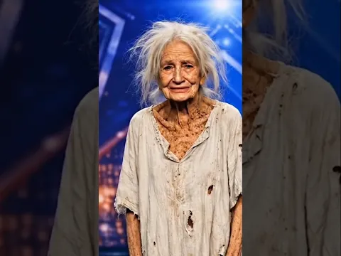 A homeless old woman makes everyone cry 😭 America's Got Talent