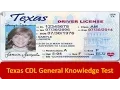 Texas CDL General Knowledge Test
