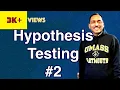 8b Hypothesis Testing Statistics for Data Science