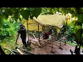 Download Lagu 2 Hari Camping Hujan Deras|| Membangun Shelter Dipinggir Sungai Bersama Istri