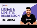 Linear And Logistic Regression Tutorial Logistic Regression In Machine Learning Intellipaat