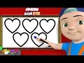 Heart Coloring Pages AKN Kids 3D Coloring
