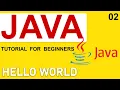java tutorial Sinhala 2 Hello World hello world program in java
