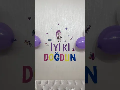 Kübra için K-pop demon hunters ile sürpriz bir doğum günü @k@k-popDem@DemonHunters-Rumiby