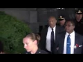 Bill Cosby yells out Fat Albert s Hey Hey Hey as he departs court on day 2 of jury deliberations