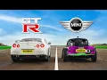 Lagu 500HP HAYABUSA MINI vs STAGE 4 NISSAN R35 GT-R