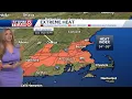 Heat advisory continues after severe storms move through Massachusetts