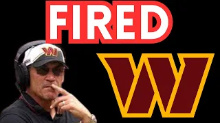 Good Riddance Ron Rivera Rivera FIRED as Commanders Head Coach