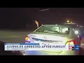Minors arrested in Williamson County after pursuit
