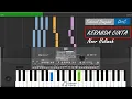 Download Lagu Tutorial Keyboard KERANDA CINTA-NOER HALIMAH (Melodi dan Akor Do=C) korg pa 600