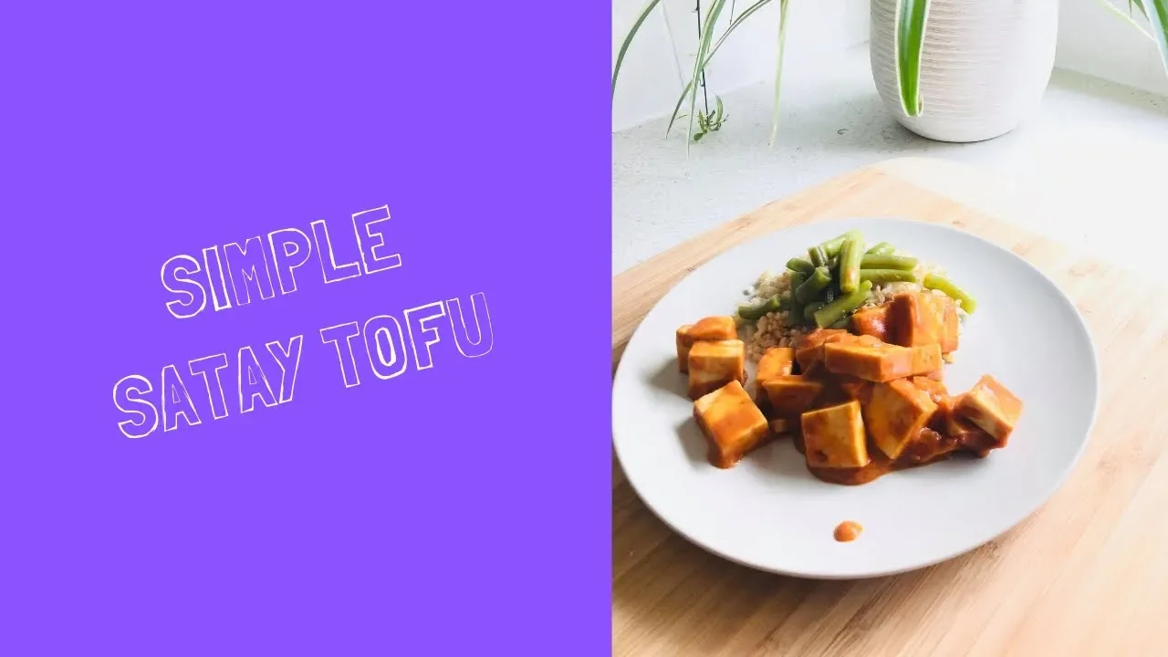 Budget Friendly Satay Tofu Recipe (Vegan + Cheap)