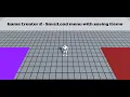 Game Creator 2 - menu with saving items