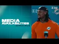 QB Malik Willis meets with the media Miami Dolphins